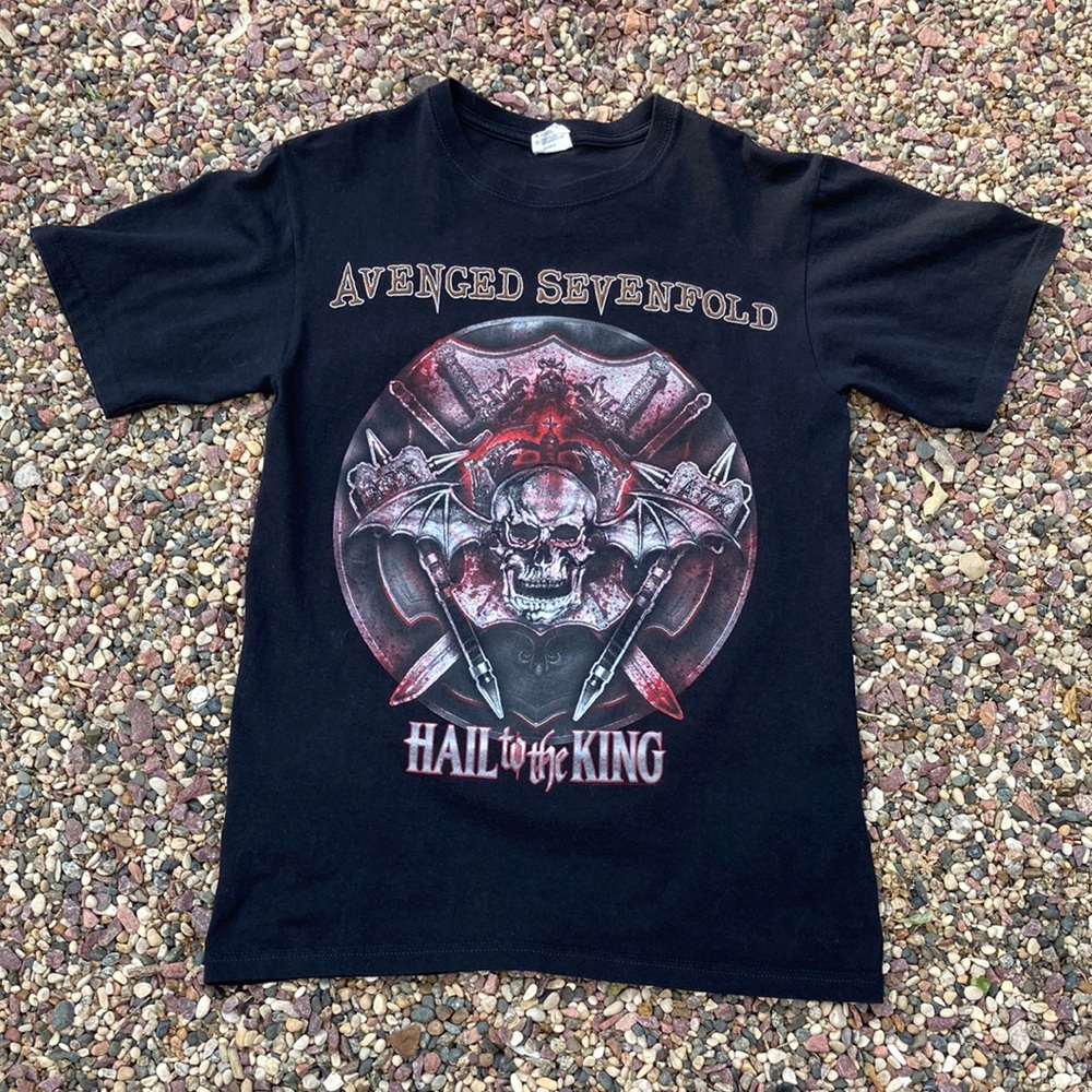 Avenged Sevenfold Hail of the King Tour 2013 T-Shirt ~S~